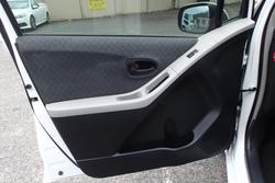 2011 Toyota Yaris YR NCP90R MY11 Glacier White