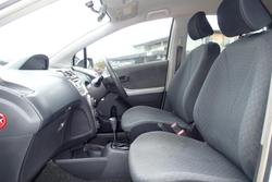 2011 Toyota Yaris YR NCP90R MY11 Glacier White