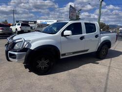 2014 Isuzu D-MAX SX High Ride MY14 4x2 Splash White