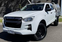 2022 Isuzu D-MAX SX High Ride MY22 4x2 Mineral White