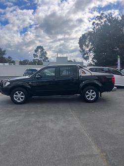 2012 Nissan Navara ST 25th Anniversary D40 Series 6 4X4 Dual Range Midnight Black