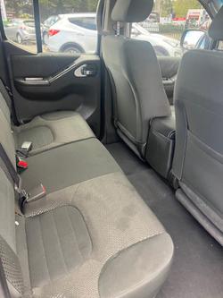 2012 Nissan Navara ST 25th Anniversary D40 Series 6 4X4 Dual Range Midnight Black