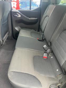 2012 Nissan Navara ST 25th Anniversary D40 Series 6 4X4 Dual Range Midnight Black