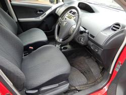 2008 Toyota Yaris YRS NCP91R MY09 Cherry