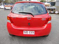 2008 Toyota Yaris YRS NCP91R MY09 Cherry