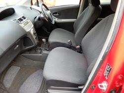 2008 Toyota Yaris YRS NCP91R MY09 Cherry