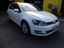 2013 Volkswagen Golf 110TDI Highline 7 MY14 Pure White
