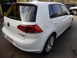 2013 Volkswagen Golf 110TDI Highline 7 MY14 Pure White