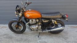 2021 ROYAL ENFIELD (SEE ALSO ENFIEL INTERCEPTOR 650 E5 CUSTOM Black