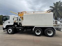 2012 Isuzu Fvz FVZ1400 WHITE