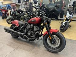 2024 Indian CHIEF BOBBER DARK HORSE RUBY SMOKE