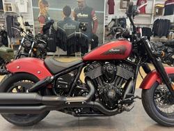 2024 Indian CHIEF BOBBER DARK HORSE RUBY SMOKE