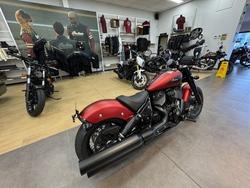 2024 Indian CHIEF BOBBER DARK HORSE RUBY SMOKE