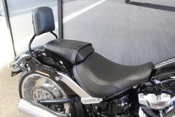 2019 Harley-davidson FLFBS FAT BOY S (114) VIVID BLACK