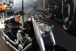 2019 Harley-davidson FLFBS FAT BOY S (114) VIVID BLACK