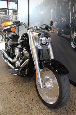 2019 Harley-davidson FLFBS FAT BOY S (114) VIVID BLACK