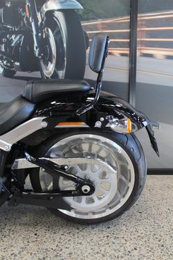 2019 Harley-davidson FLFBS FAT BOY S (114) VIVID BLACK