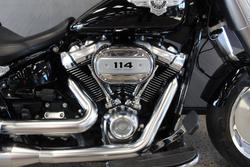 2019 Harley-davidson FLFBS FAT BOY S (114) VIVID BLACK