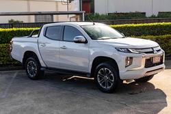 2022 Mitsubishi Triton GLS MR MY23 4X4 Dual Range White