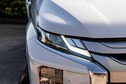 2022 Mitsubishi Triton GLS MR MY23 4X4 Dual Range White