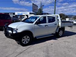 2014 Mitsubishi Triton GLX MN MY15 4X4 Dual Range White