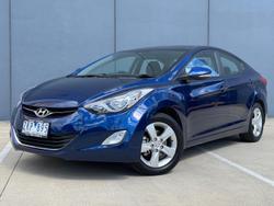 2012 Hyundai Elantra Elite MD Santorini Blue