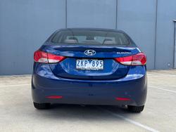 2012 Hyundai Elantra Elite MD Santorini Blue
