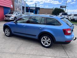 2015 SKODA Octavia Scout Premium 132TSI NE MY15 4X4 Denim Blue