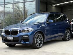 2018 BMW X3 xDrive30d G01 4X4 Constant Phytonic Blue