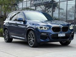 2018 BMW X3 xDrive30d G01 4X4 Constant Phytonic Blue