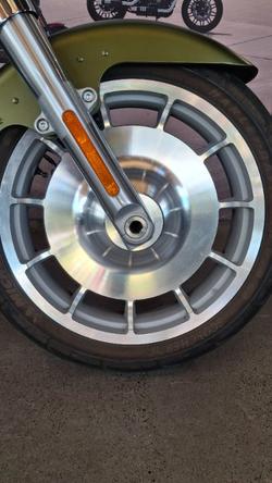 2022 Harley-davidson FLFBS FAT BOY S (114) MINERAL GREEN DENIM