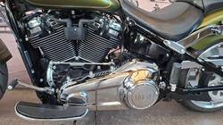 2022 Harley-davidson FLFBS FAT BOY S (114) MINERAL GREEN DENIM