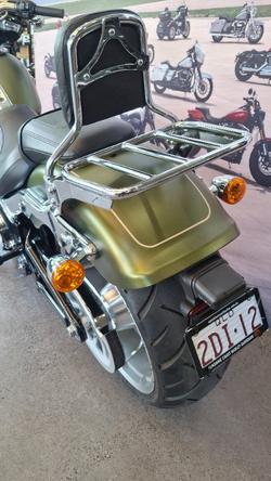 2022 Harley-davidson FLFBS FAT BOY S (114) MINERAL GREEN DENIM