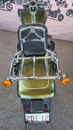 2022 Harley-davidson FLFBS FAT BOY S (114) MINERAL GREEN DENIM