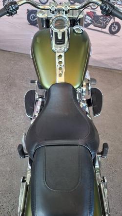 2022 Harley-davidson FLFBS FAT BOY S (114) MINERAL GREEN DENIM