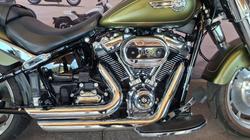 2022 Harley-davidson FLFBS FAT BOY S (114) MINERAL GREEN DENIM