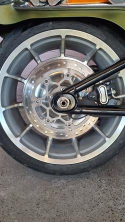 2022 Harley-davidson FLFBS FAT BOY S (114) MINERAL GREEN DENIM