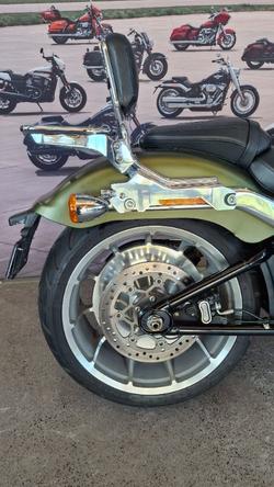 2022 Harley-davidson FLFBS FAT BOY S (114) MINERAL GREEN DENIM