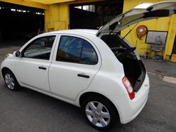 2009 Nissan Micra K12 Geneva White