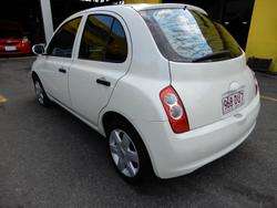 2009 Nissan Micra K12 Geneva White