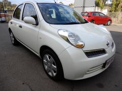 2009 Nissan Micra K12 Geneva White
