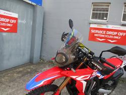 2023 Honda CRF300LRA RALLY RED
