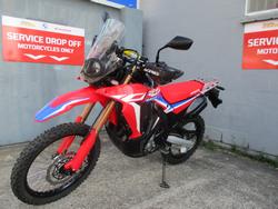 2023 Honda CRF300LRA RALLY RED