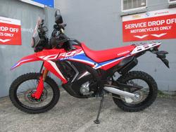 2023 Honda CRF300LRA RALLY RED