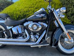 2013 HARLEY-DAVIDSON FLSTN SOFTAIL DELUXE Black