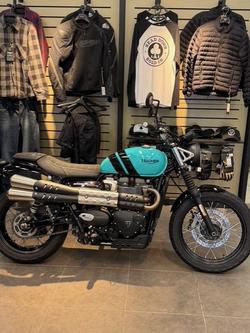 2025 Triumph 2025 Triumph 900CC SCRAMBLER 900 Kingfisher Blue