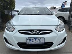 2012 Hyundai Accent Active RB Crystal White