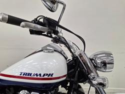 2011 Triumph THUNDERBIRD White