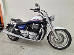 2011 Triumph THUNDERBIRD White