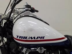 2011 Triumph THUNDERBIRD White